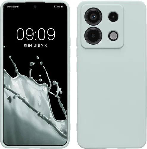 Vista 129 de kwmobile Funda compatible con Xiaomi Redmi Note 9S / 9 Pro / 9 Pro Max - Funda protectora de silicona TPU suave y delgada - Negro mate