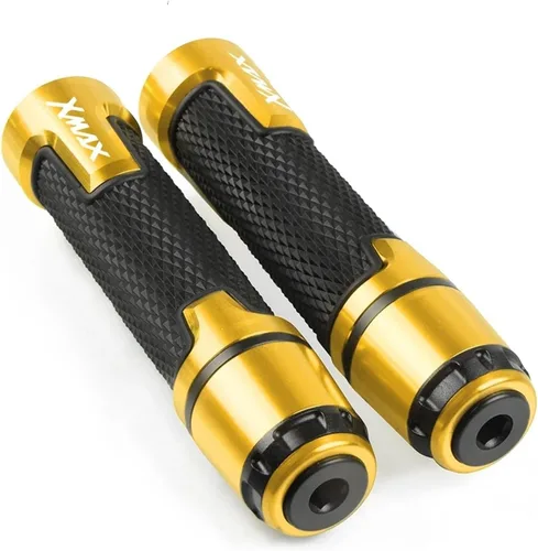 Vista 7 de Motorcycle for Y&AMAHA Xmax 125 250 300 400 X MAX 2017 2018 Motorcycle Knobs Anti-Skid Scooter Handle Grips 22mm Bar Hand Handlebar (Color : Black)