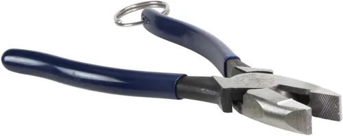 Vista 5 de Klein Tools D213-9NETT - Alicates de corte lateral con nariz de Nueva Inglaterra, 9 pulgadas