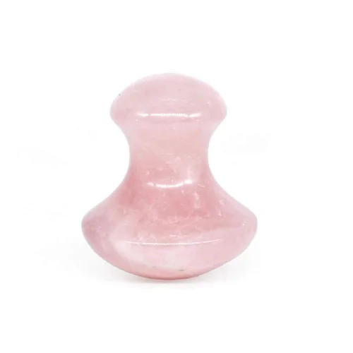 Vista 6 de Rose Gua Sha Herramientas de Masaje Herramienta Facial 100% Natural Jade Gua Sha Anti Envejecimiento Facial Piel SPA para Rejuvenecer Piel