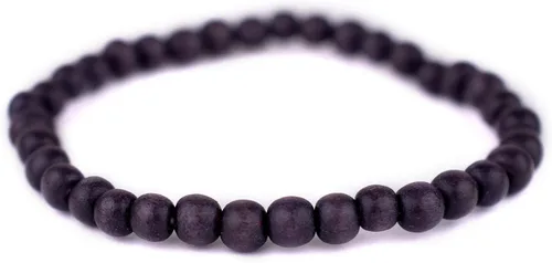 Vista 19 de Pulsera de cuentas de madera