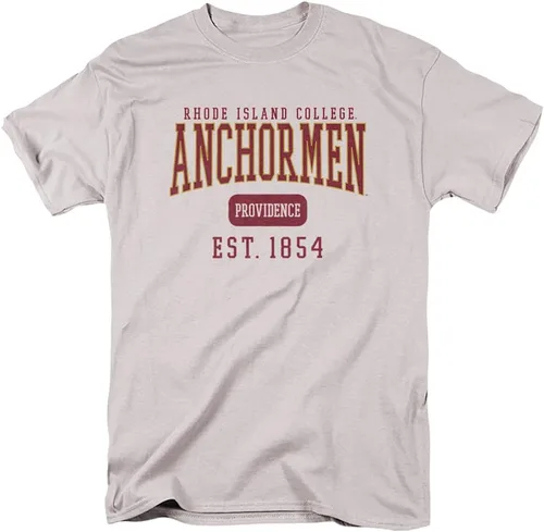 Vista 8 de Camiseta unisex para adultos oficial de Rhode Island College con fecha de este Charcoal