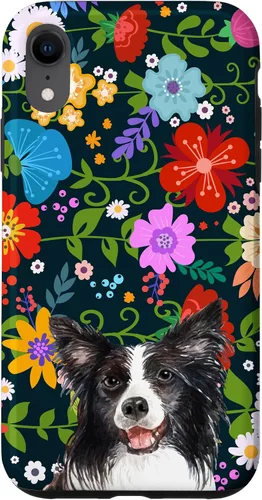Vista 25 de Border Collie Ditsy Flower Floral Pattern for Women Case for iPhone 17