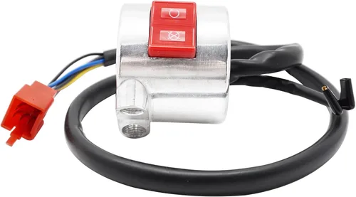 Vista 5 de Interruptor de control de arranque y parada de botón de mano derecha para Honda VTX1300 VTX1300C/VTX1300R/VTX1300S/VTX1300T 2003-2009, OEM#
