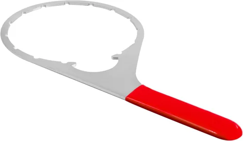 Vista 7 de Llave de filtro de combustible de tapa de collar/ventilación de 6 pulgadas compatible con motores de camiones diesel Detroit, llave de filtro Davco