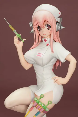 Vista 13 de Orchid Seed - Estatua de PVC Nitro Super Sonic 1/7 Super Sonico Nurse Versión 17 c