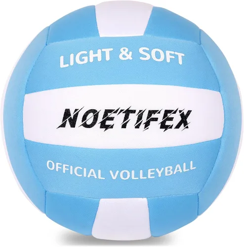 Vista 12 de Pelota de vóleibol suave - Tela súper suave, pelota de vóleibol ligera para práctica en interiores, segura y silenciosa, para niños, jóvenes