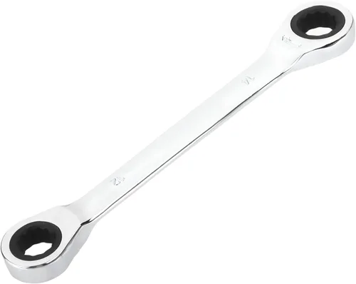Vista 23 de Utoolmart Llave de trinquete, 0.315 in x 0.354 in extremo de caja doble métrica 1 unidad