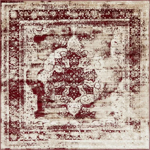 Vista 92 de Unique Loom, colección Sofía - Alfombra de la colección Salle Garnier (4' 1" x 6' 1", turquesa/azul, rectangular)