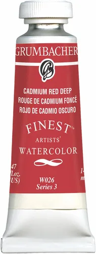 Vista 7 de Grumbacher Pintura de acuarela Finest, 0.5 fl oz/0.47 oz, carmesí lizarina