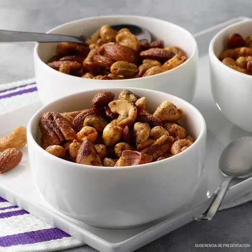 Vista 8 de PLANTERS - Nueces mixtas sin sal de lujo, proteína a base de plantas, 15.25 onzas (1 unidad)