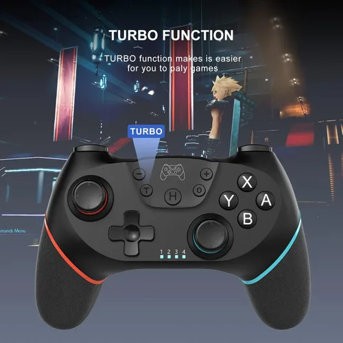 Vista 4 de Deepdawn Controlador de interruptor, controlador profesional inalámbrico de repuesto para Nintendo SwitchSwitch LiteSwitch OLED