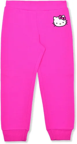 Vista 3 de Hello Kitty Plush Girl 2 Piece Sweater Top and Jogger Set PinkGrey