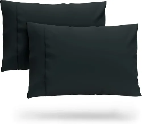 Vista 8 de Juego de Fundas de Almohada Cosy House-Juego de Fundas de Almohada de Bambú de Lujo, ultra suave-Colcha de Mezcla de Bambú Natural, hipoalergénica