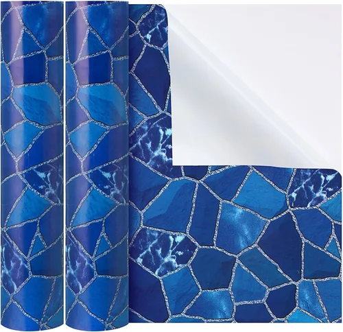 Vista 12 de Nuanchu Parche de vinilo autoadhesivo para alberca, hoja de reparación de PVC impermeable para piscinas sobre el suelo, casa de rebote, barco