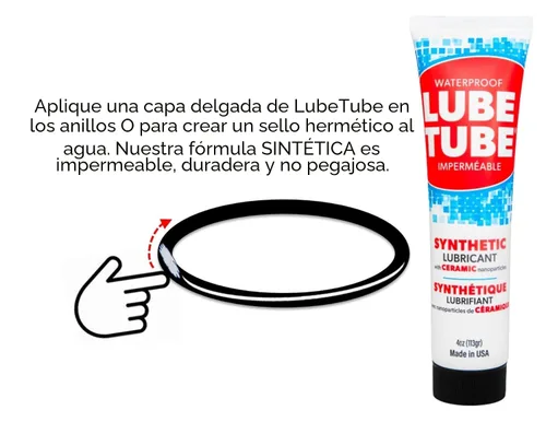 Vista 3 de Tubo de lubricación - Lubricante de junta de alberca