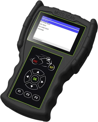 Vista 7 de Herramienta de prueba de diagnóstico del motor del sistema de motocicleta M100 Pro Moto Scanner Lectores de código Herramientas de escaneo Dual