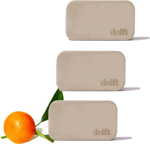 Vista 26 de Drift Ambientador de coche – Ambientador de piedra – Eliminador de olores de coche – Kit de iniciación ámbar paquete de 3 – Clip incluido – Ámbar