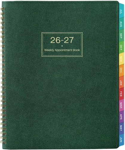 Vista 13 de Libro de citas 2026 – Agenda diaria por hora 2026, enero de 2026 a diciembre de 2026, 9 x 11 pulgadas, agenda 2026, agenda grande, libro de citas