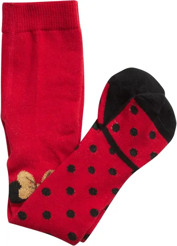 Vista 4 de Disney Mallas de Minnie Mouse para bebé, medias para niñas recién nacidas y bebés (0-24 meses)
