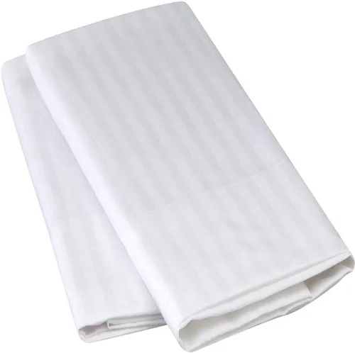 Vista 22 de ARlinen Funda de almohada tamaño Queen estándar, fundas de almohada de algodón sólido burdeos de 20 x 30 pulgadas