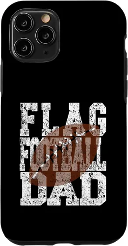 Vista 27 de Flag Football Dad - Player Parent Case for iPhone 16