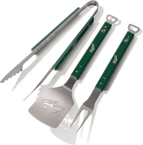 Vista 17 de YouTheFan NHL - Juego de 3 parrillas para barbacoa Spirit Series