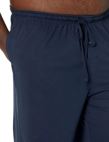 Vista 3 de Tienda Essentials Pantalón de pijama de punto de algodón para hombre