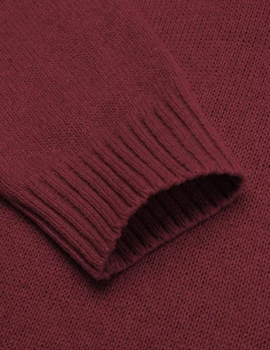 Vista 5 de COOFANDY Suéter con cuello de chal para hombre, ajuste relajado, casual, de algodón, tejido de punto trenzado con bolsillos