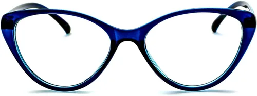 Vista 2 de oriopxic Lentes de distancia de ojo de gato para mujer, -2.00, lentes retro de miopía miopía