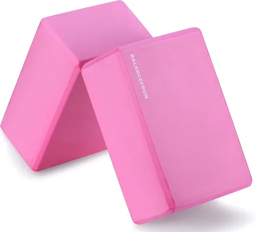 Vista 9 de Fitvids Set of 2 High Density Yoga Blocks, 9"x6"x4" Each