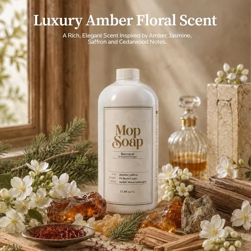 Vista 2 de Luxury Scented Mop Soap, Baccarat Floor Cleaner for Mopping 33.8 oz
