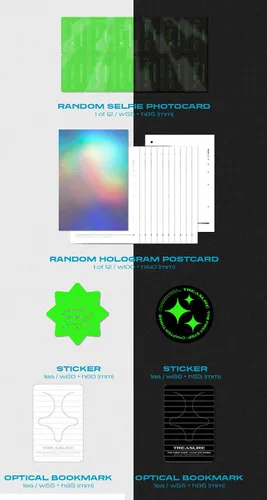 Vista 3 de TREASURE [THE FIRST STEP : CHAPTER THREE] 3rd Single Album [ BLACK ] VER. 1p CD+1p Photo Book+3p Photo Card+1p Sticker+1p Mark+TRACKING CODE K-POP