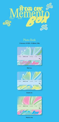Vista 2 de Dreamus fromis_9 - 5º Mini álbum de nuestro Memento Box CD+Póster plegado (versión aleatoria)