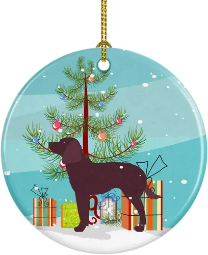 Vista 31 de Caroline's Treasures Cavalier King Charles Spaniel - Adorno de cerámica para árbol de Navidad, decoración colgante para el hogar, Navidad, fiestas