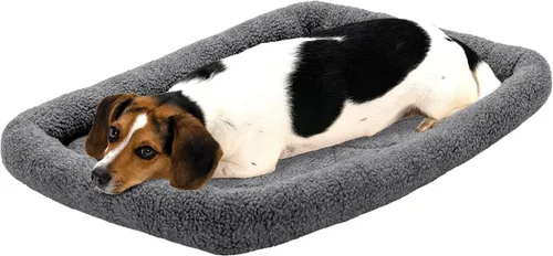 Vista 13 de FurHaven Cama para perros y gatos extra pequeños, almohadilla con base de apoyo suave para transportadores y perreras, lavable a máquina, extra Crema