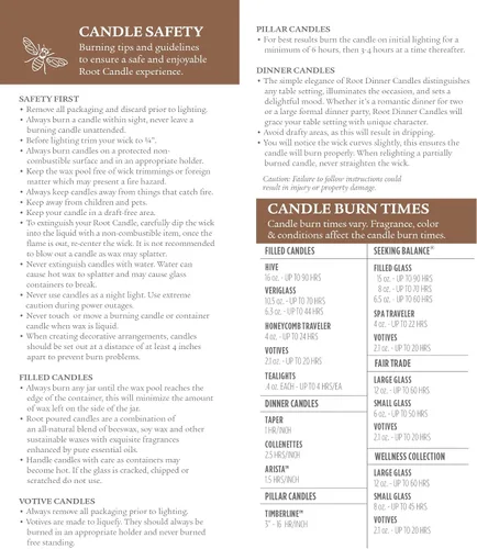 Vista 8 de Root Candles velas aromáticas de cera de abeja