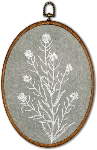 Vista 12 de KSDUT Arte de Pared con Pájaros - Chinoiserie Neutral Arte de Pared Moderno de Mediados de Siglo Marco de Lienzo Colgante Impresiones, Paisaje