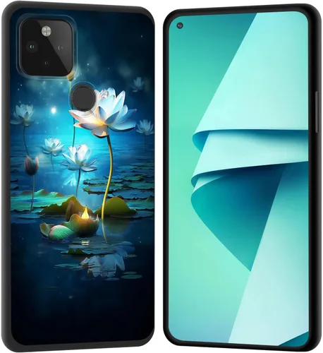 Vista 173 de Funda para Pixel 4 XL, funda de goma de silicona suave a prueba de golpes, funda protectora de cuerpo completo para Google Pixel 4 XL, ciervo