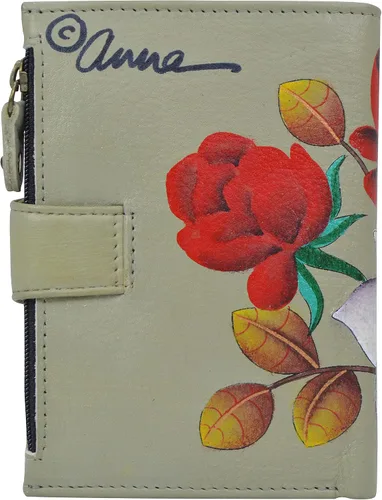 Vista 10 de Anna by Anuschka Cartera de mujer pintada a mano de cuero genuino para mujer