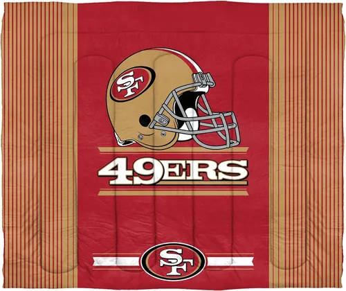 Vista 41 de Northwest NFL Unisex-Adult Comforter and Sham Set Safety