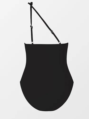 Vista 7 de CUPSHE Traje de baño de una pieza para mujer, traje de baño asimétrico con tirantes ajustables