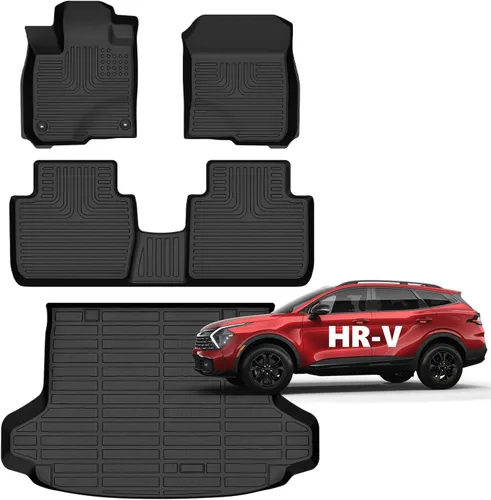Vista 20 de Alfombrillas para Jeep Compass 2007-2016/2007-2016 Jeep Patriot/Dodge Caliber 2007-2012 para todo tipo de clima con forro de carga para automóvil