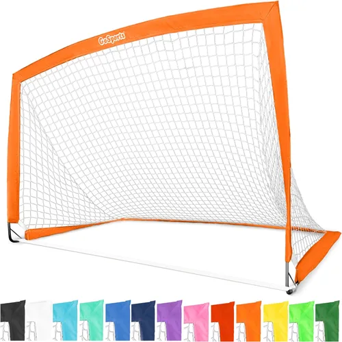 Vista 12 de GoSports - Arcos de fútbol portátiles para niños, 13 opciones de color, elige 4 x 3 pies o 6 x 4 pies, redes desplegables de tono