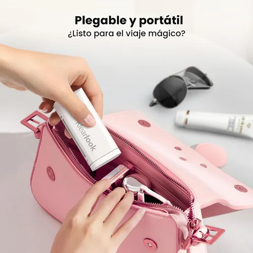 Vista 6 de Klearlook Soporte Universal para Teléfono de Vuelo, Blanco, Plegable, Rotación de 360°, Compatible con Teléfonos de 4.7-6.9 Pulgadas Blanco puro