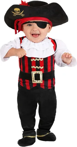 Vista 3 de Disfraz infantil de pirata de barquero