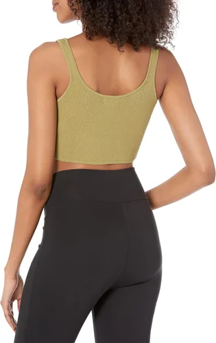 Vista 2 de The Drop Hudson - Corsé de suéter con cuello cuadrado para mujer