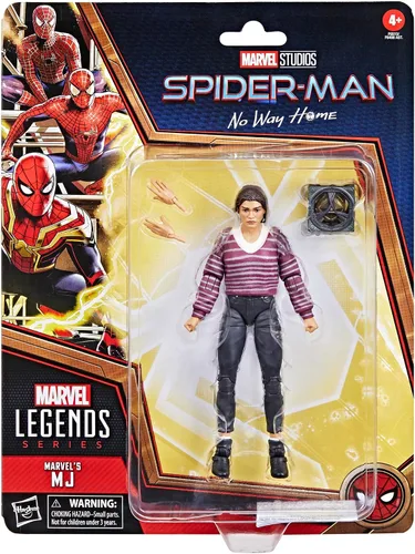 Vista 2 de Marvel Legends Series MJ, Spider-Man: No Way Home Figuras de acción coleccionables de 6 pulgadas, a partir de 4 años Marvel Legends Studios Figura
