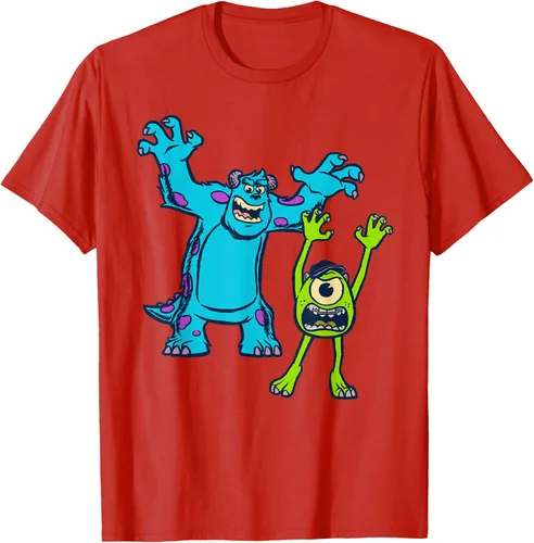 Vista 73 de Camiseta de la Universidad Sulley y Mike de los Monsters de Disney Pixar