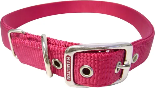 Vista 14 de Hamilton Collar de perro con hebilla de nailon doble grueso para perros medianos y grandes, cuello de 1 pulgada de ancho x 20 pulgadas, camuflaje